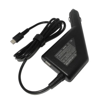 65W USB Tip C Avto Polnilec Power Adapter za Macbook Lenovo, Asus Prenosnik 20V 3.25 USB C Avto Adapter Hitro Polnjenje 3.0 za Telefon