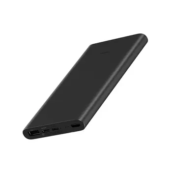 Baterija Xiaomi Mi Moč Banka 3 10000 mAh: Črna, (plm12zm)