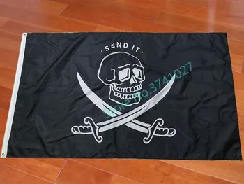 90x150cm novo Lobanje, Pirati, Piratsko Zastavo, Corsairs banner s po meri vse hobi zgodovina zastava banner