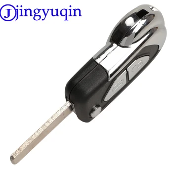 Jingyuqin Daljinsko Avto Ključ za Nadgradnjo Za Citroen DS3 CE0523 FSK 433Mhz Nadzor Polno Ključ