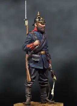 Skupščina Unpainted Merilu 1/32 54 mm človek vojak , 1871 54 mm slika Zgodovinski Smolo Model