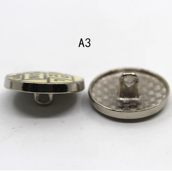 10pcs/veliko kovinski gumbi, multi-color in pisane gumbi, primerni za zunanja oblačila prtljage zapestnica DIY Šivanje gumbov (A01)