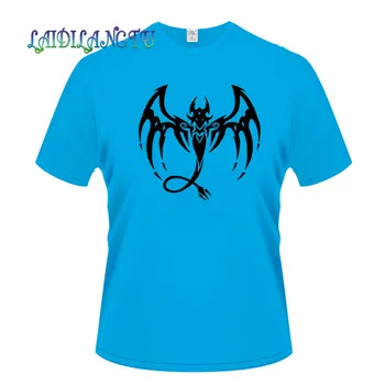 Dragon Fantasy Mistično Bitje T-shirt blagovno Znamko Oblačil Hip Hop Tiskanja Moški Majica Kratek Rokav Visoke Kakovosti Moških oblačil
