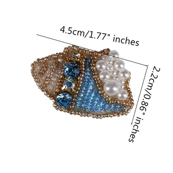 Noge Bleščica Star Bonitete Cvet Tassel Seashell Sea Star Obliž Uspešnosti Poroko Fazi Vsestranski Plašč Tassel Epaulettes Šivanje