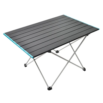 Prenosni Zunanji ultralahkih aluminija folding taborjenje tabel žar piknik mizo self-vožnja ribolov, prosti čas, pohištvo MJ710