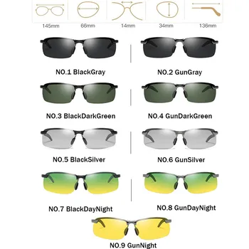 RBROVO 2021 Klasična Barva Spreminja, sončna Očala Moške blagovne Znamke Oblikovalec Kovin Polarizirana Očala Ženske Potovanja Vožnje Oculos De Sol