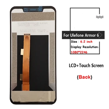 Za UleFone Oklep 6 Zaslon LCD +Touch Screen Računalnike Skupščine Zamenjava Z Orodji Za UleFone Oklep 6