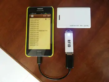 RFID kartic EM4100 chip Reader 125Khz Ključ USB Senzor Bližine
