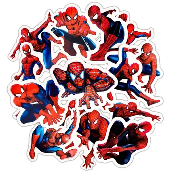 Disney 30Pcs Marvel Avengers Junak Spiderman Nalepke Nalepke Nepremočljiva Skateboard Kitara Laptop Prtljage Izposoja Stikers Igrača