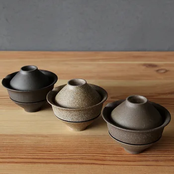 TANGPIN japonski keramični čajnik grelnik vode gaiwan čaj pokal za puer japonski čaj nastavite drinkware