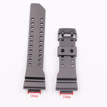 Pazi pribor pin sponke 16 mm za Casio smolo gshock GA400 GBA401 za moške in ženske športne gume traku