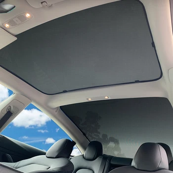 Sunroof Dežnik Zložljiv Odtenek Toplotno Izolacijo Strehe Krpo UV Odporne Za Tesla Model 3 X S Spremenjen Dodatki