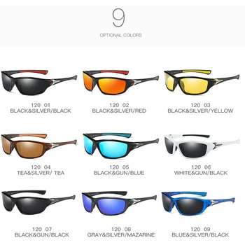 DUBERY Pogon na Prostem, Potovanja Polarizirana sončna Očala blagovne Znamke Design Nočno Vizijo Očala za Moške Retro Moška sončna Očala Očala