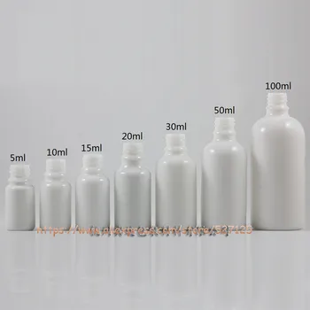 5ml 10 ml 15ml 20ml 30 ml 50 ml 100 ml Naravne bele prazne steklenice. eterično olje parfum losjon za tekoče stekleno posodo.18/410