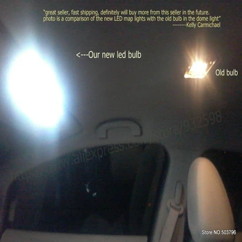 Led notranja osvetlitev Za Kia Sorento 2019 10pc Led Luči Za Avtomobile razsvetljave, komplet avtomobilski Zemljevid Branje žarnice Canbus