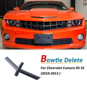 Črna Bowtie Zbriši Žar Prečni Pokrov Dekoracijo Simbol Za Chevrolet Camaro SS RS 5. Gen 2010 2011 2012 2013