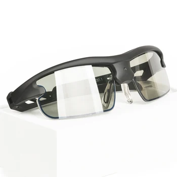 Varna Vožnja Odtenki inteligentni sončna očala high tech Photochromic sončna očala Človek Polarizirana sončna očala moških Pametna Očala za šport