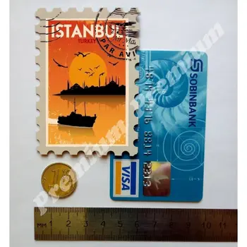 Istanbul spominek magnet letnik turistični plakat
