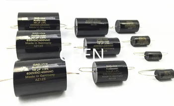 2pcs Original Nemčiji GAD-viva MKP 3% 630V 0.01 UF 0.1 UF 0.47 UF 1UF 2UF 2.2 UF 3.3 UF 4.7 UF GAD Cink folijo audio frekvenca kondenzator