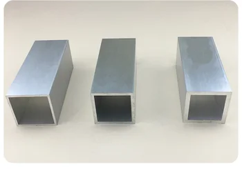 Povezavo po meri,Aluminij zlitine kvadratnih cevi profil,20x10mm, 30x10mm, 40x10mm in 50x10mm debeline 1mm , 50 cm,in svečke