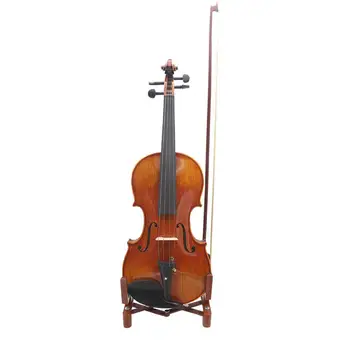 Prenosni Nastavljiv Zložljive Glasbila Stojala z Lokom Imetnik Primerni za 4/4 3/4 Velikost in Drugih Velikost Violine Stojalo