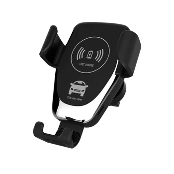FLOVEME V12 izstopu Zraka Telefon stojalo za Vožnjo GPS navigacija 18W brezžično polnjenje za iphone XR X XS 11 Pro Max