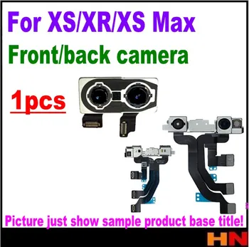 1pcs Za iphone XS MAX XR XS kamere na sprednji strani majhen obraz, fotoaparat nazaj, fotoaparat, kamera zadaj flex kabel