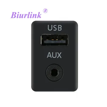 Biurlink Avto AUX USB Stikalo Gumb Audio USB/AUX Priključek za VW Passat CC B6 B7