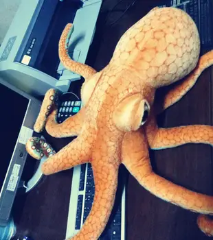Razvejeno Resničnem Življenju Velike Hobotnice Lutko lignji Plišastih Igrač Sipe Blazino Morsko Dno Živali Ustvarjalne Realne Darilo