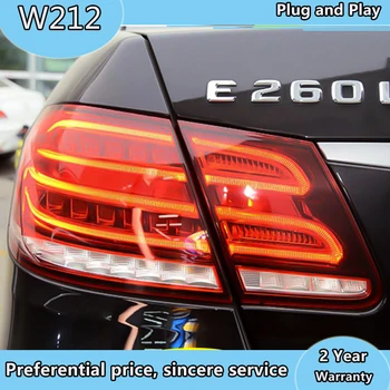 AVTO Styling Za BENZ E-RAZRED W212 2009-2016 E350 E300 E250 E63 Zadaj LED Rep Luči Zadaj Zavorna Luč Stoplight Obračalni Lučka