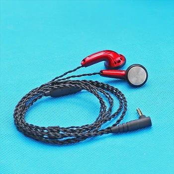 3,5 mm Heavy Bass Žične Slušalke Ravno Slušalke za MX500 Ravno Slušalke MMCX Snemljiv Slušalke DIY
