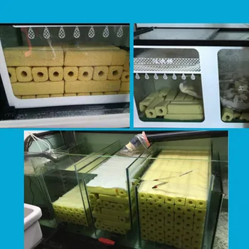 10pcs Bio Filter Media Cev Akvarij Bakterije Hiša Fish Tank Surove Vode Sistem Obtočne Ribogojstva