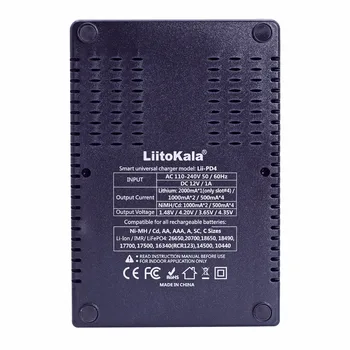 LiitoKala Lii-PD4 Polnilec za 18650 26650 21700 18350 AA AAA 3,7 V/3.2 V/1.2 V/1,5 V litij-NiMH baterije
