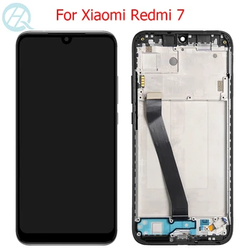 Original Redmi 7 LCD Za Xiaomi Redmi 7 Zaslon Z Okvirjem Zaslon na Dotik 10 Dotik Redmi 7 Zaslon Računalnike Plošča Skupščine