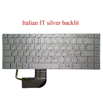 Laptop Zamenjava Tipkovnice Za Chuwi Za LapBook Pro 14 italijanski TO srebra z osvetlitvijo brez okvirja, novo