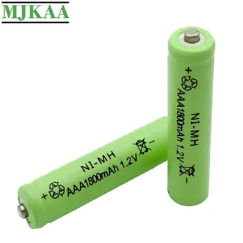 MJKAA 20PCS AAA 1800mAh 1,2 V Ni-MH Baterija za Polnjenje z Visoko Quanlity NiMH 1,2 V 3A Rechargerable Baterije za Igrače