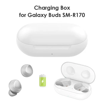 Brezžične Slušalke Zamenjava Polnjenje Bin Polje za Samsung Galaxy Brsti+ SM-R175/SM-R170 Čepkov Polnilnik Primeru Zibelka