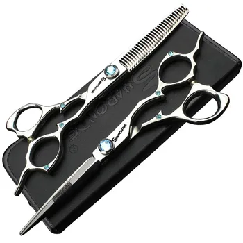 Frizerski las škarje za rezanje 6 inch frizerski salon posebne redčenje frizerske škarje set za rezanje redčenje strižna kombinacija