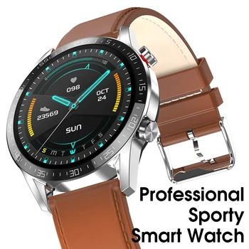 2020 L13 Šport Pametno Gledati Bluetooth Klic Smartwatch IP68 Vodotesen Moški Ženske EKG PPG Srčni utrip Spanja Monitor Fitnes Zapestnica
