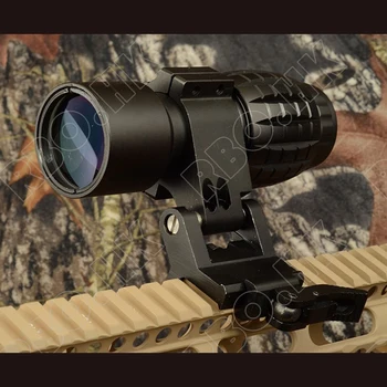 Ustreza Aimpoint Taktično 1x Red Dot Sight Strani Flip Picatinny Weaver Železniškega Gori 3x Lupo Področje M9443