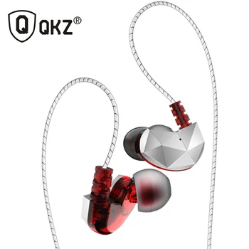QKZ CK6 Slušalke 3.5 mm za V uho z Mikrofonom Žične Slušalke za Galaxy S8 S9/S8+ za pametni telefon huawei xiaomi