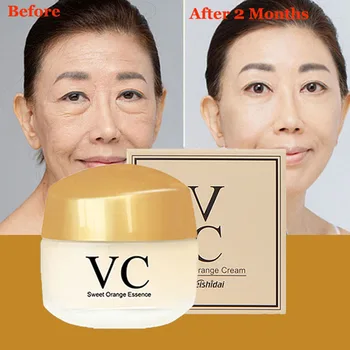 Za Nego Kože, Vitamin C Krema Za Anti-Aging Proti Gubam Vlažilne Zob Zaostrovanje Lepoto Obraza Krema Korejski Kozmetika