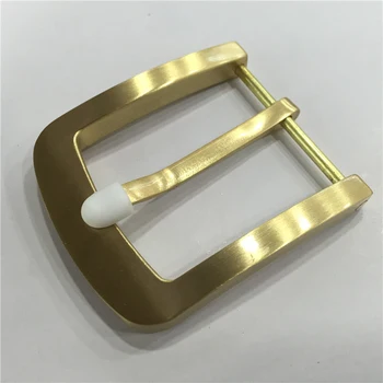 DIY usnje obrti trdni brass dobra kvaliteta 40 mm notranja širina pasu pin sponke 2pcs/veliko