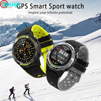 GPS Smart Šport Gledajo Ženske, Moške Bluetooth Klic Android ura Srčni utrip, Krvni Tlak Nepremočljiva Kompas, nadmorska Višina, Pametno Gledati