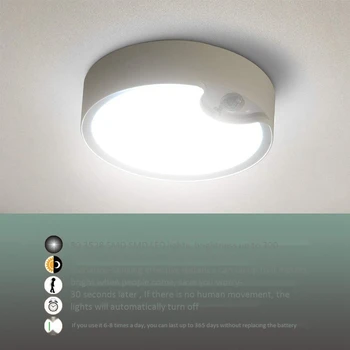 Senzor gibanja, Stropne Luči baterijsko Zaprtih prostorih / na Prostem LED Toplo Luči Stropne Luči, za Hodnik, Pralnica