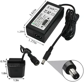 Gonine NP-FZ100 AC Power Adapter Kit za Sony BC-QZ1 Polnilnika Baterij in Alfa A7 III, A7R III, A9, A9R, A9S Fotoaparati