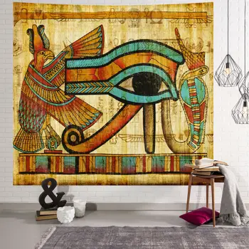Stari Egipčanski Egipt Tapiserija Steni Visi Študentski Dom Dekor Bedspread Vrgel Umetnosti Doma Dekor