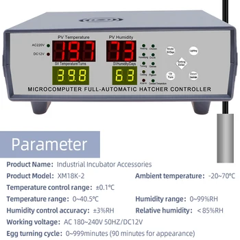 XM-18K-1/XM-18K-2 Jajce Inkubator Digitalni Samodejni termostat Krmilnik Jajce inkubator Nadzorni sistem Valilnica Pralni 50%POPUSTA