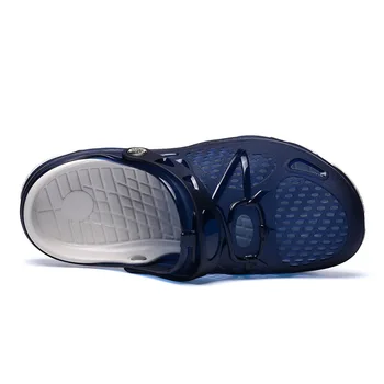 2021 poletje jelly čevlji moški sandali trdne plastike slip-on copate visoke kakovosti sandali moški športni copati moški stanovanj zapatos hombre