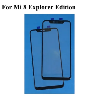 Za Xiaomi Mi Explorer 8 Edition Spredaj LCD Steklo Objektiv touchscreen Mi8 Explorer Dotik zaslon, Zunanji Zaslon Stekla brez flex